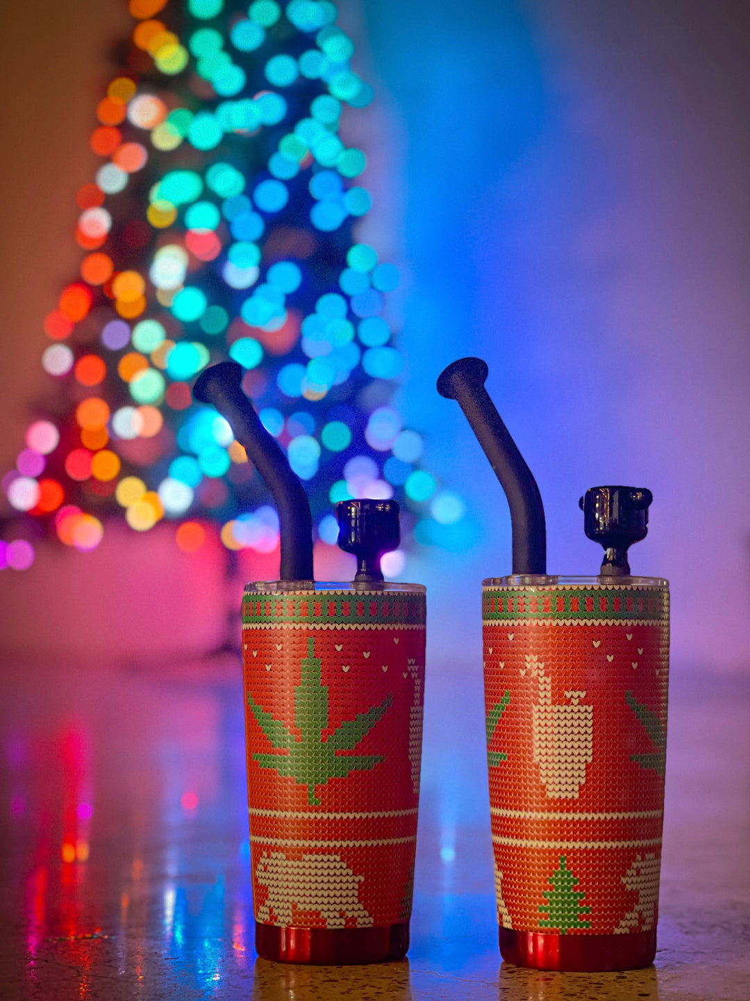 OG Polar Blast with Polar Blast ugly sweater style print