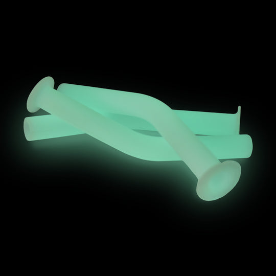 Glowing glow silicone nozzles